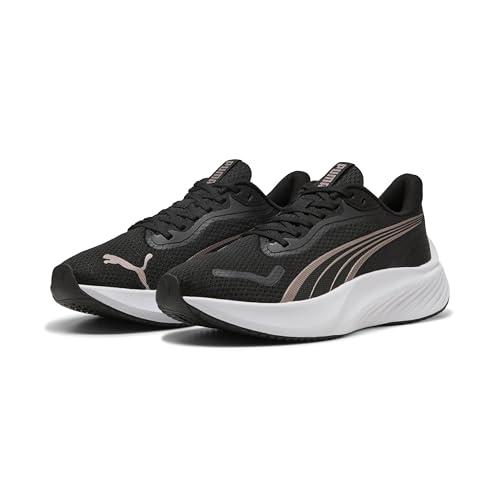 PUMA Pounce Lite, Scarpe per Jogging su Strada Unisex-Adulto, Nero Oro Rosa, 42.5 EU