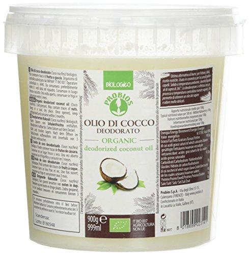 Probios Olio di Cocco Deodorato Bio 900 ml