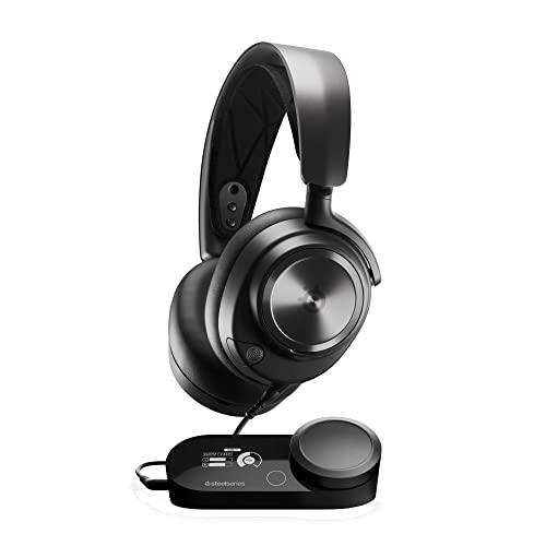 SteelSeries Arctis Nova Pro Xbox - Cuffie da gaming multi-sistema - Audio Hi-Res - Audio spaziale a 360° - GameDAC Gen 2 - Microfono ClearCast Gen 2 - Xbox, PC, PS5, PS4, Switch