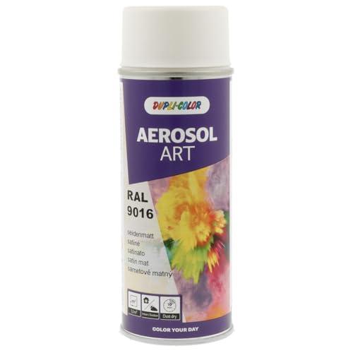 DUPLI-COLOR 126208 AEROSOL ART RAL 9016 Bianco traffico satinato 400 ml
