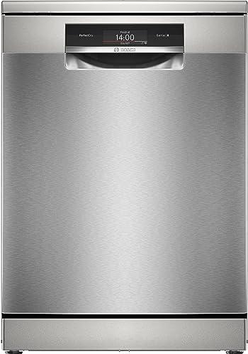 Bosch SMS8TCI01E Serie 8, Lavastoviglie da libera installazione, PerfectDry, EfficientDry, Home Connect, Extra Clean Zone, Acciaio, 60cm