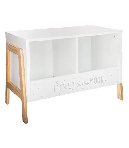Libreria per bambini bianca H40cm