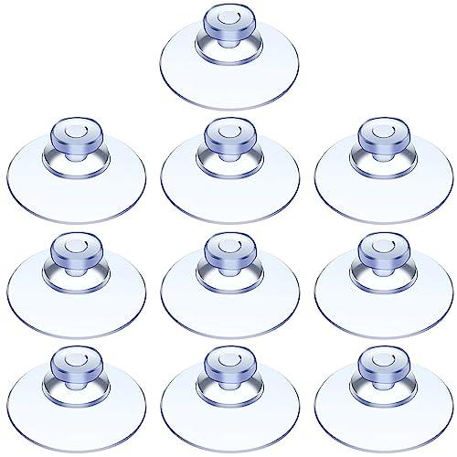 10 Pezzi Ventose Ø 2cm,Ventose piccole,Ventose Trasparenti,Ventosa per vetro,Ventosa Trasparente,Ventose per parasole auto,per Bagno,Cucina,Ufficio,Specchio,Vetro,Finestra Dell'Auto