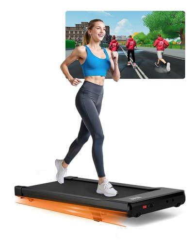 Copant Raceable Tapis Roulant con Inclinazione, Walking Pad Elettrico Corsi Multi-Runner, Max 136KG 159KG, Treadmill Sotto Scrivania con Controllo APP, Adatto Attrezzature High-Tech