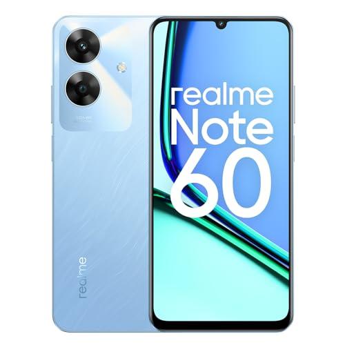 realme Note60 Smartphone 4+128GB, Schermo 6.74 pollici, Refresco a 90 Hz, Batteria 5000mAh, Fotocamera 32MP, Powerful Octa-core Processor, Protezione ArmorShell, IP64