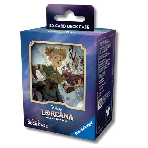 Ravensburger - Disney Lorcana TCG: Set 8 Porta Carte Da Gioco Campanilla | Scatola Porta Carte Da Gioco Collezionabili Con Capacità Per 80 | Disney Lorcana Con Un Design Unico | Deck Box Di Disney