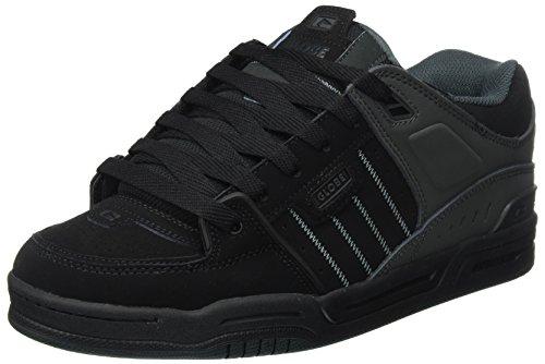 Globe Fusion, Scarpe da Skateboard Uomo, Nero (Black/grey/yellow), 44.5 EU (10 UK)