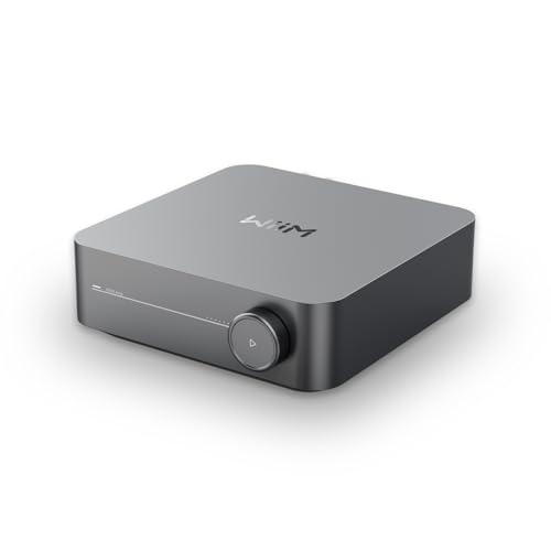 WiiM Amp: Amplificatore in streaming multiroom | Compatibile con AirPlay, Google Cast, Alexa | HDMI, controllo vocale | Streaming da Spotify, Amazon Music, Tidal e altro | Grigio spazio