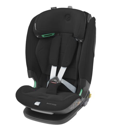 Maxi-Cosi Titan Pro² i-Size, Seggiolino auto per bambini, 15 Mesi- 12 Anni (76-150 cm), ClimaFlow, Cinture easy-in, Cuscini di sicurezza AirProtect, G-CELL, Reclinabile 4 posizioni, Authentic Black