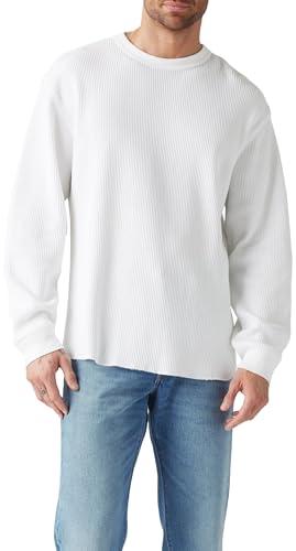 Levi's LS RLX Thermal Tee T-Shirt, Bianco, L Uomo