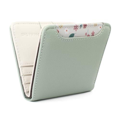Pomelo Best Portafoglio da Donna Piccolo, Portafogli con Blocco RFID, Mini Portafoglio in Pelle PU, Design Elegante Stampa, Leggero e Pratico per la Vita Quotidiana e Viaggi