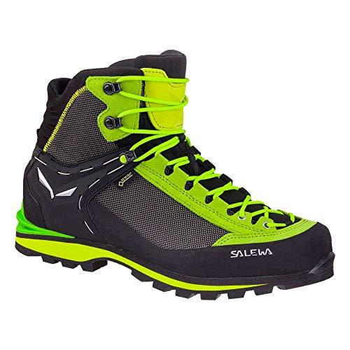 Salewa Crow Gore-Tex Scarponi da Trekking da Uomo, Verde, 9