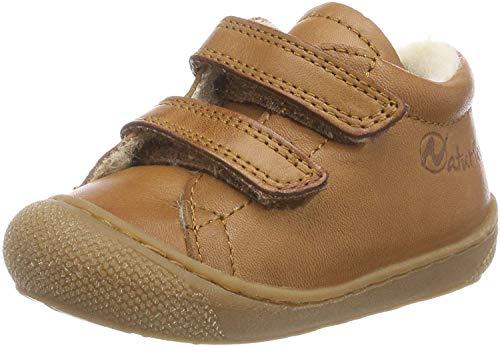 Naturino Scarpine Primi Passi in Nappa Foderate Lana, Cognac 22
