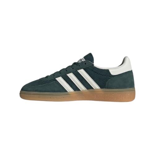 adidas Originals Pallamano Spezial, Wonder Silver/Off White/Gum, Verde minerale/bianco sporco/gomma, 7