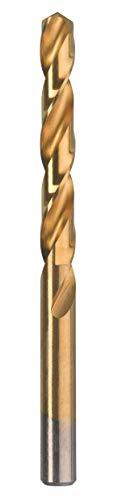 kwb Drill in metallo Ø 1.5 mm HSS Tin 238615 (trapano a spirale HSS, qualità industriale, terra di precisione, alta velocità di taglio, DIN 338, Drill in titanio)