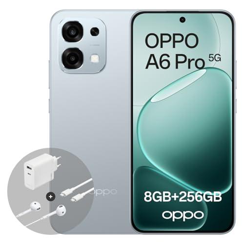OPPO A6 Pro 5G 8GB + 256GB, smartphone sbloccato con IA, display AMOLED da 6,57