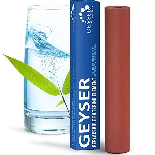 Cartuccia Aragon per Filtro Rubinetto Geyser Euro, Ricambio Filtro Geyser Euro (1 Cartuccia)