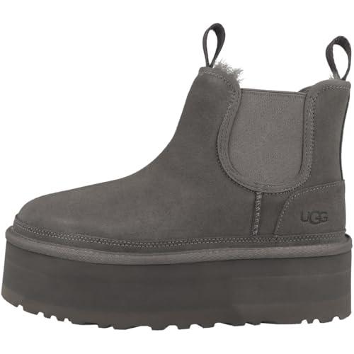 UGG Neumel Platform Chelsea - Stivali alla moda, GREY,