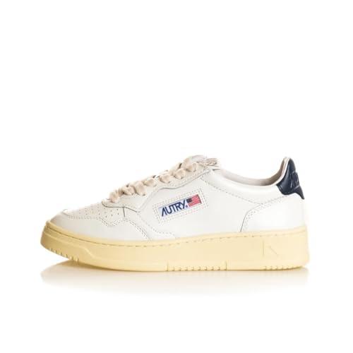 AUTRY Scarpe Sneakers Donna in Pelle AULW LL12 Bianco Blu Space