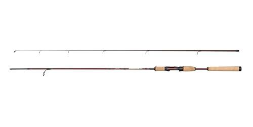 Abu Garcia Tormentor2 Canna da Spinning, leggera 24T Carbon Blank, canna da pesca durevole, manico in sughero Premium, versatile per la pesca d'acqua dolce e salata 2,44m 7-28g