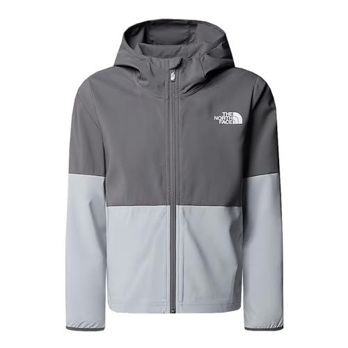 The North Face On The Trail Full Zip Giacca con cappuccio per ragazzi Smoked Pearl/High Rise 140