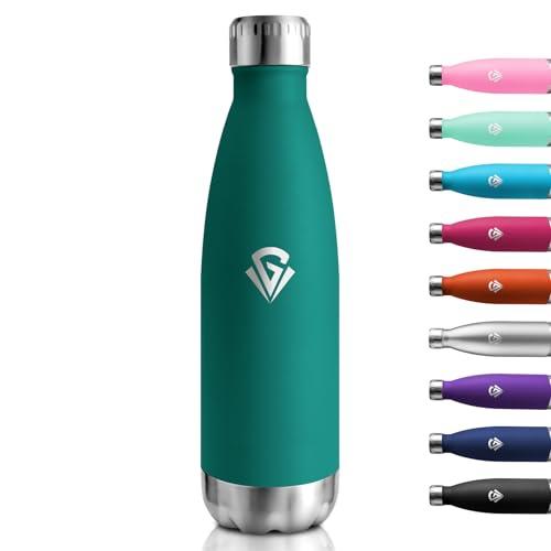 Borraccia Acciaio Inox 750ml, A Prova di Perdite, Senza BPA, Bottiglia Termica Doppia Parete, Antigoccia, Bottiglia Acqua Ideale per Adulti, Scuola, Ufficio, Sport, Escursioni, Viaggi, Campeggio