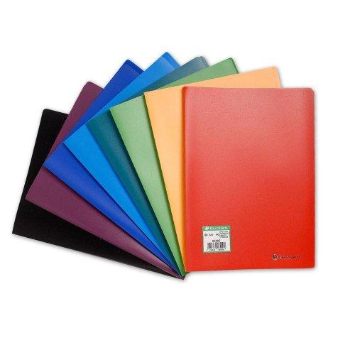 Exacompta Flexible - Portalistini, 24x32 cm con 50 buste, Colori assortiti, 1 pezzo