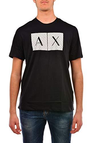 Armani Exchange 8nztck, Maglietta a Maniche Corte, Uomo, Blu (Navy 1510), XL