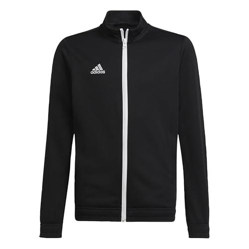 adidas Entrada 22 Track Jacket, Giacca Unisex-Bambini, Black, 13-14 Years