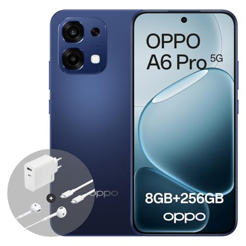 OPPO A6 Pro 5G 8GB + 256GB, smartphone sbloccato con AI, display AMOLED da 6,57