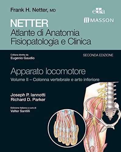 NETTER Atlante di anatomia fisiopatologia e clinica: Apparato Locomotore 2: Colonna Vertebrale e Arto Inferiore (NETTER Atlante di Anatomia Fisiopatologica e Clinica Vol. 5)