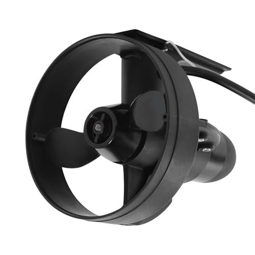 Motore fuoribordo brushless 288W impermeabile per SUP, tavola da surf, kayak, gommone, 12V 4-5km/h sistema di propulsione con elica con borsa