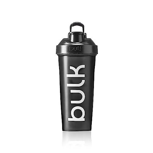 Bulk XL Iconic Shaker Bottle, Gunmetal Black, 1 Litre
