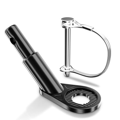 NICEDACK Attacco per rimorchio per bicicletta, gancio di traino per bicicletta, adattatore per rimorchio per cani per bicicletta, ganci di traino per bicicletta per rimorchi per bambini, adattatore