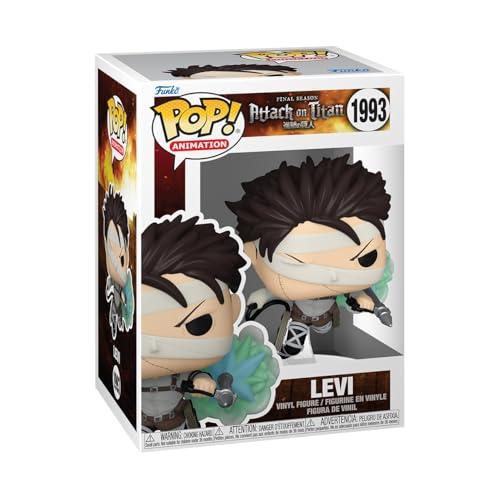 Funko Pop! Animation: Attack On Titan - Levi Ackerman - (SP-1) - Figura in Vinile da Collezione - Idea Regalo - Merchandising Ufficiale - Giocattoli per Bambini e Adulti - Anime Fans