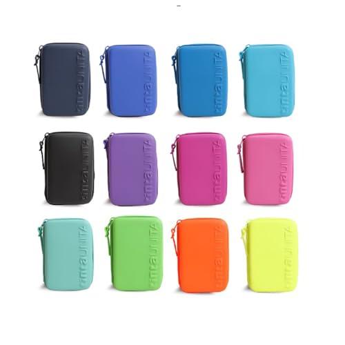 tinta unita - Astuccio One Time a 3 piani che si apre con una sola zip (1 pezzo random)