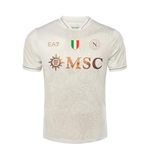 SSC NAPOLI Maglia Replica Away 2025/2026, EA7 Prodotto Ufficiale, Taglia XL
