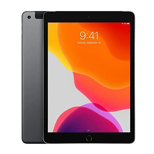 2019 Apple iPad (10,2-pollici, Wi-Fi + Cellulare, 32GB) Grigio Siderale (Ricondizionato)