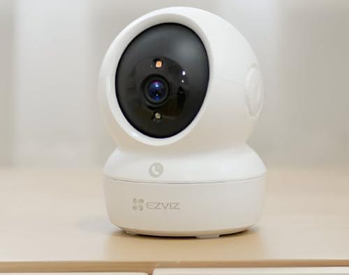 Caméra de surveillance connectée Ezviz H6C PRO 4K intérieure Blanc