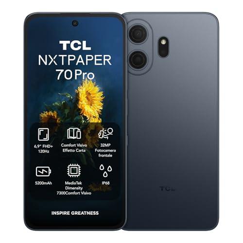 TCL Smartphone Android NXTPAPER 70 Pro 5G, Smartphone con display NXTPAPER 4.0 da 6,9