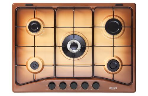 DELONGHI FFT57ASV PIANO COTTURA 5 FUOCHI 1 TRIPLA CORONA TERRA FRANCIA FFT 57 ASV