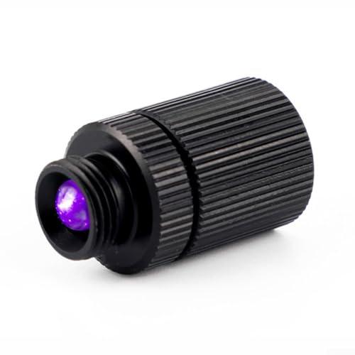 Volakebeing Bianco LED Bow Sight Light 9mm Caccia Archerys Accessori Compound Arco Attrezzature Nero Plastica Design Compatto con Batterie Outdoor Sport Gear Pronto all'uso