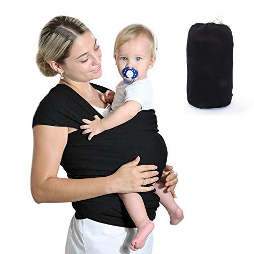 HyAiderTech Fascia Porta Bambino Facile da Indossare, Neonato Regali, Fascia Per Neonati, Cotone Asettico Di Alta Qualità per Neonati e Bambini Fino a 16 kg, Morbido e Confortevole
