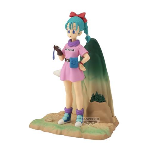 Banpresto Bulma Dragon Ball - History Box da 13 cm, BP29376P, multicolore