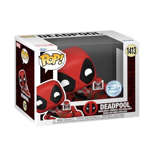Funko Pop! Marvel - Deadpool Parody - Deadpool Hearts Wolvie - Esclusiva Amazon - Figura in Vinile da Collezione - Idea Regalo - Merchandising Ufficiale - Giocattoli per Bambini e Adulti