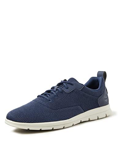 Timberland Graydon Knit Ox Basic, Scarpe Stile Oxford Uomo, Blu (Navy Knit), 42 EU