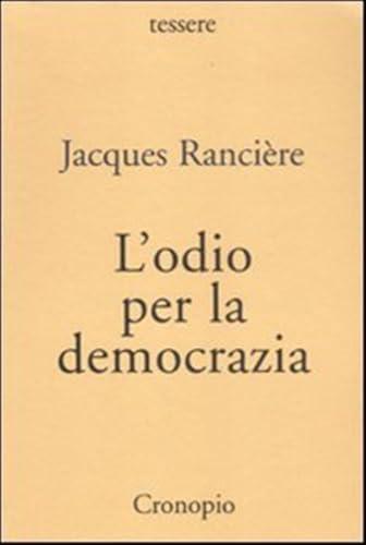 L'odio per la democrazia seconda edizione