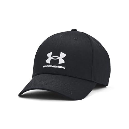 Under Armour Uomo Lockup Adj, Cappello con Visiera, Comodo Cappello Baseball , Berretto con Visiera Sportivo