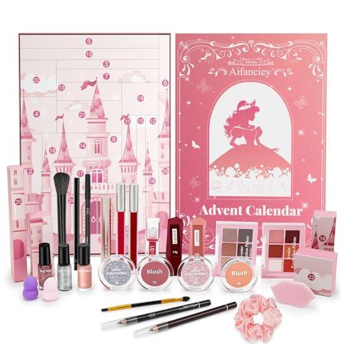 Calendario Avvento 2025 Make Up, 24 sorprese beauty in un calendario dell'Avvento, il regalo di Natale perfetto per donne e ragazze, Calendario Conto alla Rovescia Natale Pieno di Kit Trucco