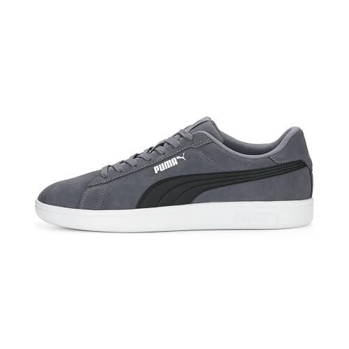 PUMA Smash 3.0, Sneaker Unisex - Adulto, Multicolore Gray Tile Puma Black Puma White, 44 EU